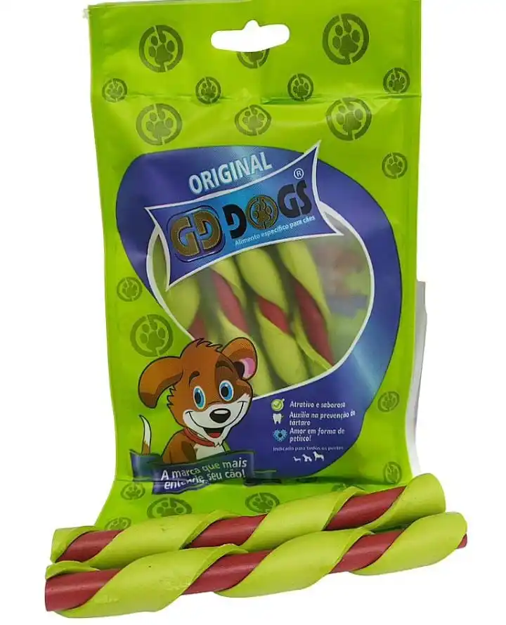 GDDDogs Snack for Dogs Mentolated Toothpick 4 Unid.