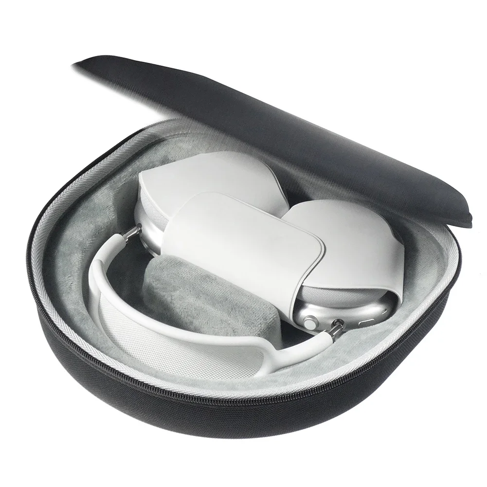 Étui de voyage pour écouteurs avec poche en filet, étui de protection EVA étanche, étui de transport pour écouteurs Apple AirPods Max