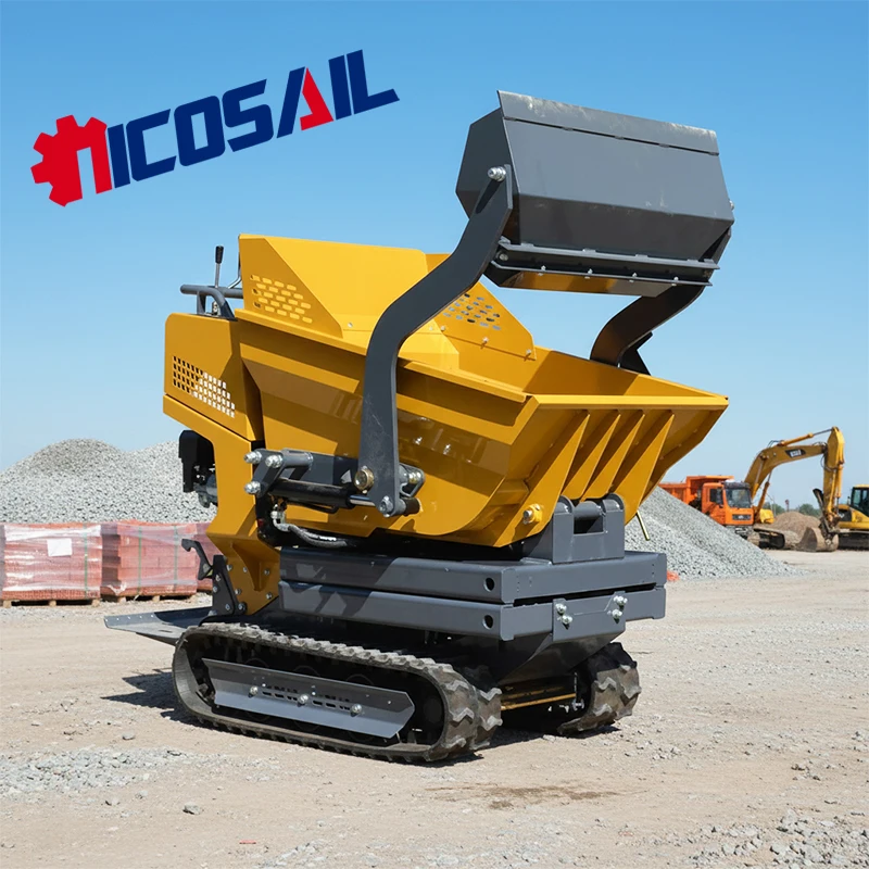 

Euro 5 500kg Mini Agricultural Dumper CE Approved 1ton Small Dumper Truck for Farm Garden Construction for Deposit