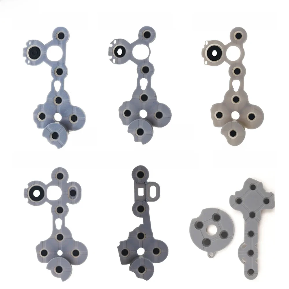 1 pièces en caoutchouc conducteur pour Xbox One mince Xbox série S X contrôleur poignée bouton Pad colle conductrice manette de jeu accessoires de réparation