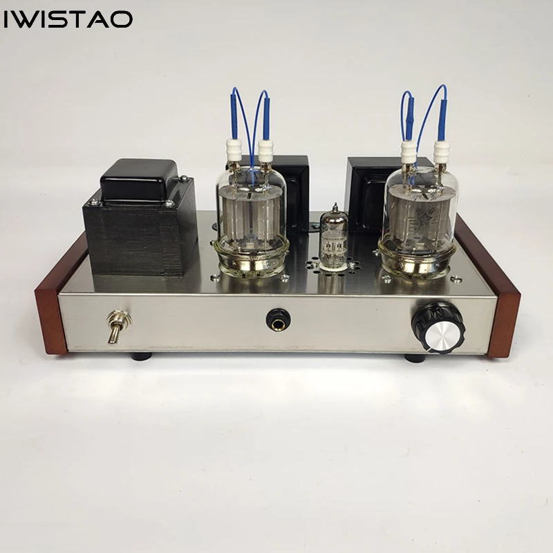 

IWISTAO HIFI Tube Earphone Amp 1W output 32 to 600 ohm & Class A Tube Amplifier 2X4W 6N2 Drive FM30 Built 6.5mm Jack