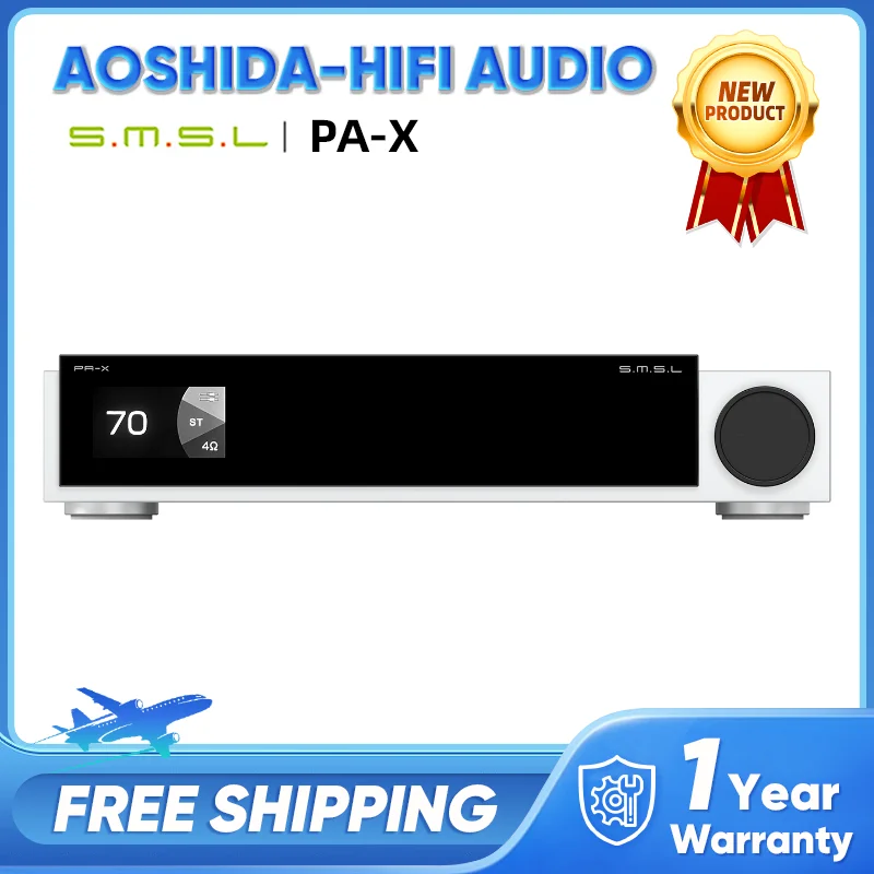 SMSL PA-X مكبر كهربائي جاليوم نيتريد 40 واط ثنائي المسار مكبر صوت منزلي مكبر كهربائي