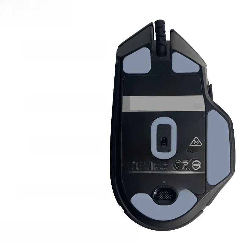 UnusualWaySports Mouse Skates Feet Razer Basilisk V3 Wireless Cambered Surface PTFE Anti Collapse Magic Ice Silver Fox