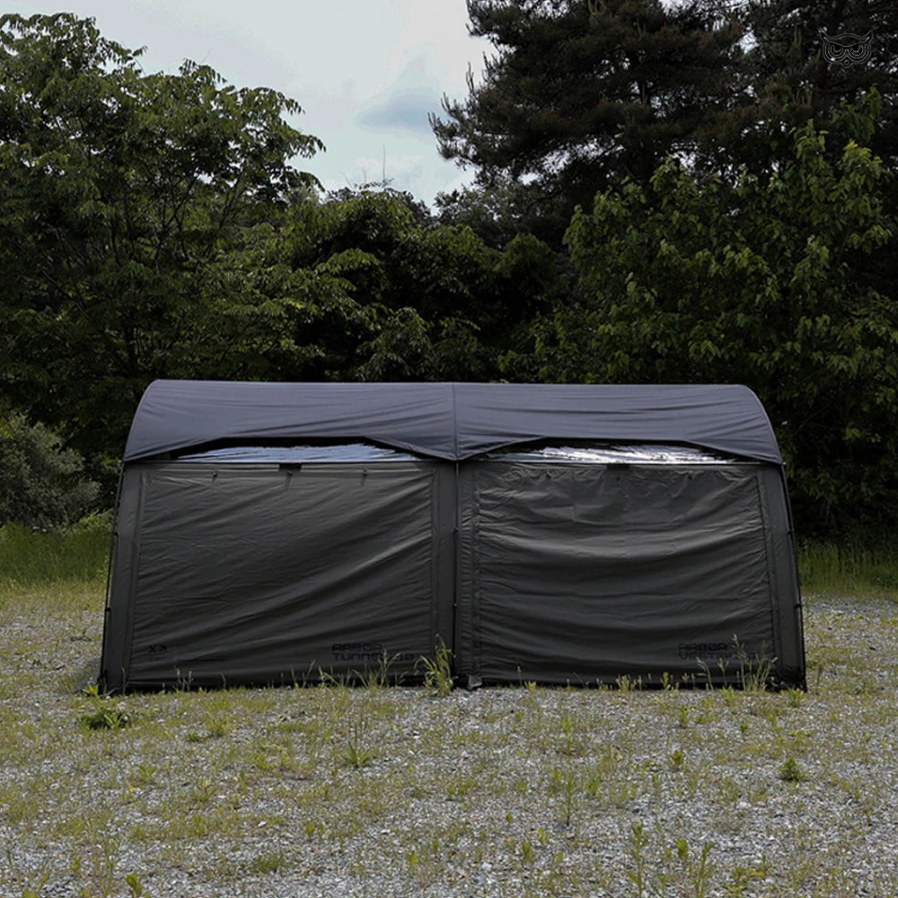 ARBOR Camping Tunnel 210 Shelter Tent Only Two-compartment Fly