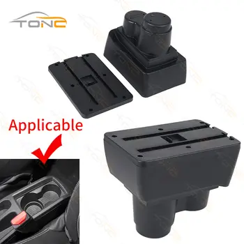 Pro Renault Duster loketní opěrka pro Dacia Duster 2019-2022 úložný box do středové konzole dekorace příslušenství kůže 8 nejlepší prodej Loketní opěrka Renault Duster - №7