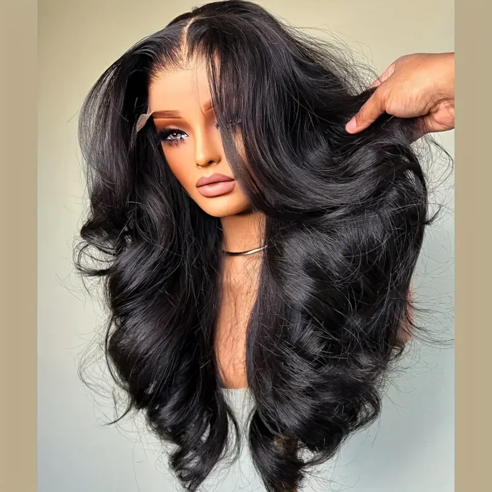 Body Wave Wigs 13x5x1 HD Lace Frontal Wigs Pre Plucked Glueless Human Hair Wigs For Women Brazilian Remy Human Hair wig 32inches
