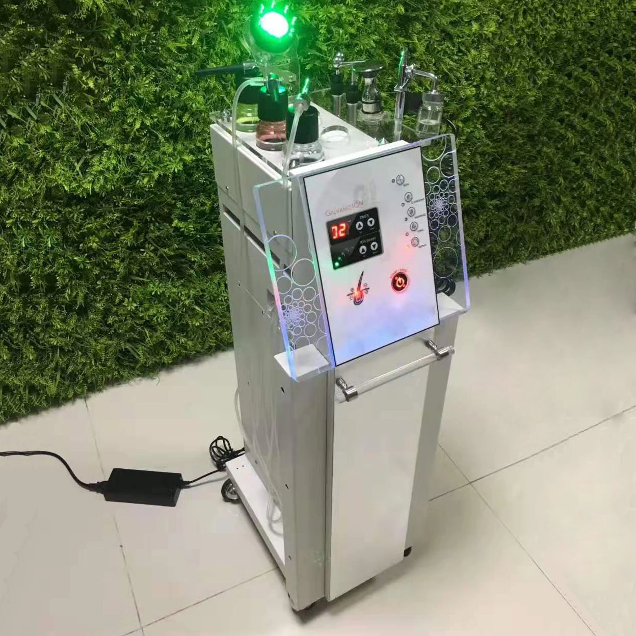 

Factory Direct Sales Spa Bubble Hair Care Pore cleansing Oil Balance Nutrition Introduction hair regrowth Scalp Massage Device