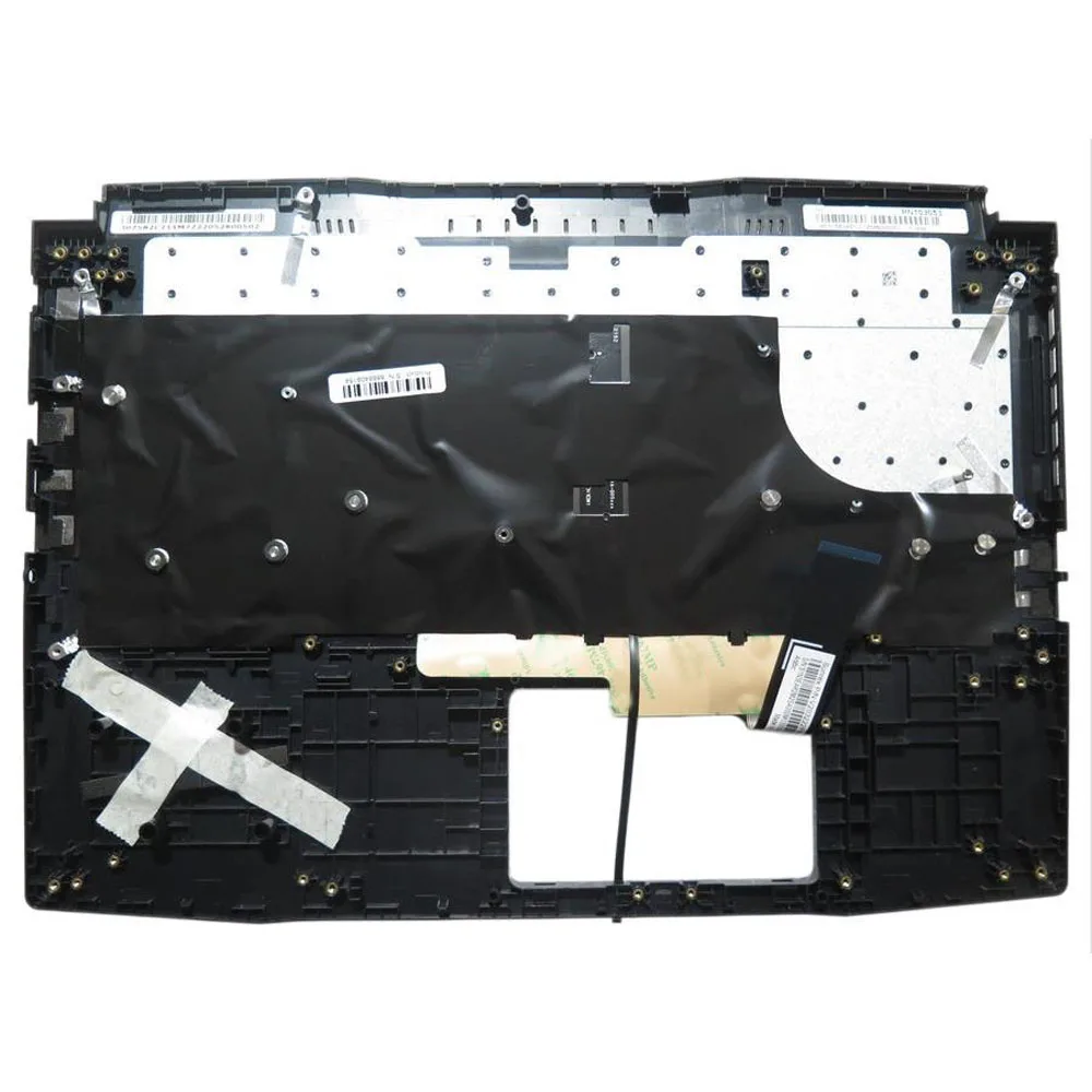 Laptop PalmRest&Keyboard GF66 For MSI S1N3EAR2M2SA0 V203222FK2 S1N3EHB2J2SA0 V203222FK2 NSK-FG0DBN No Touchpad Red Words New
