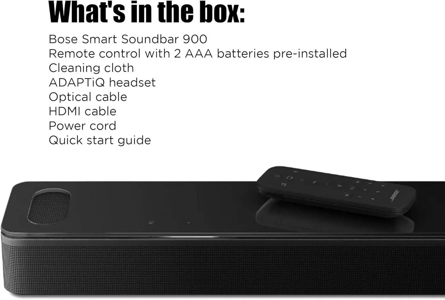 Beste Qualität original Smart Sound bar Dolby Atmos mit alexa eingebauten Bluetooth-Konnektivität