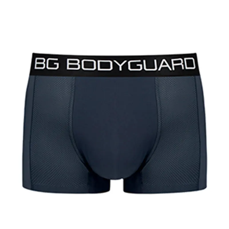 Bodyguard Men's Cool Dry Sports Boxer Briefs - 4 Pack, Moisture-Wicking