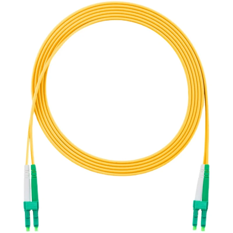 Imagem -02 - Conjunto lc Apc-lc Apc Monomodo Duplex de Fibra Óptica Patch Cord 125 Pvc 3.0 Milímetros Lszh Cabo Pigtail Jumper de Fibra Sfp Module 10 Peças