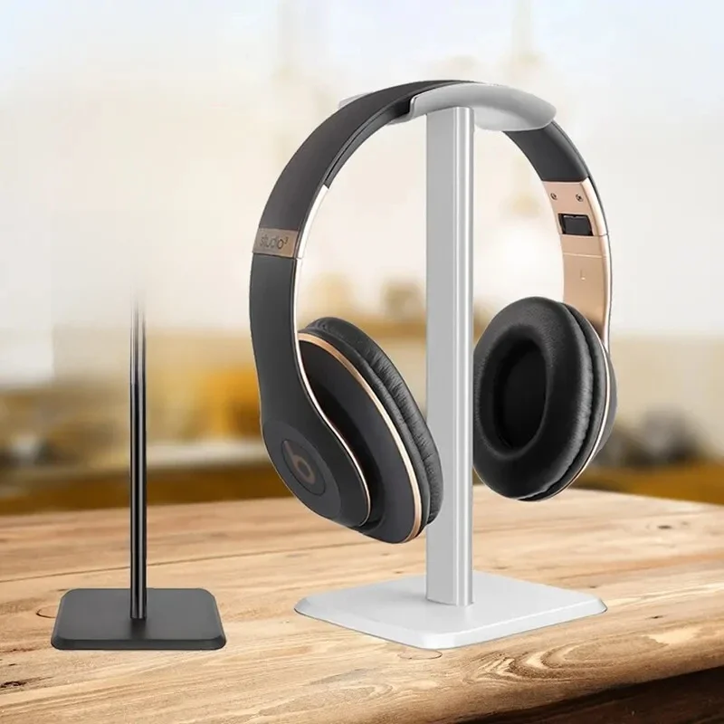 Support pour écouteurs noir et blanc, détachable, pour ordinateur, jeu Esports, casque, rangement de bureau, présentoir universel