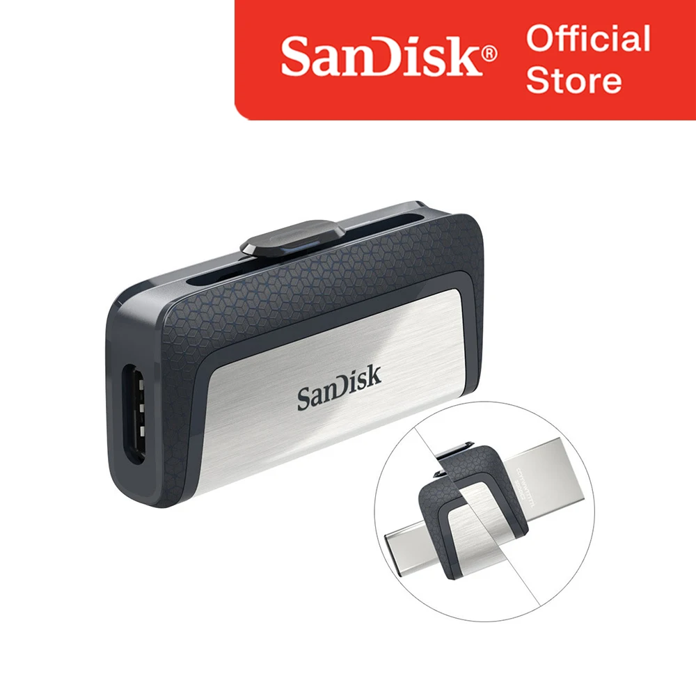 [Sandisk Official Distributor] Soi Ultra Dual Type C Otg Usb3.0 / Sdddc2