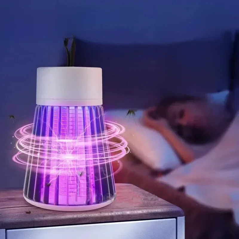 Elektrische Schock Bug Zapper Moskito Mörder Lampe UV Licht Anti Moskito Fliegen Insekten Falle Wasserdichte Zapper Für Schlafzimmer Outdoor Camp