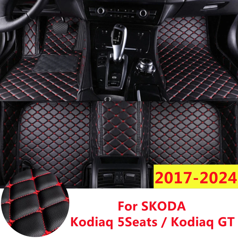 

Автомобильные коврики для SKODA Kodiaq, 5 сидений, 2024-2023, 2022-2017