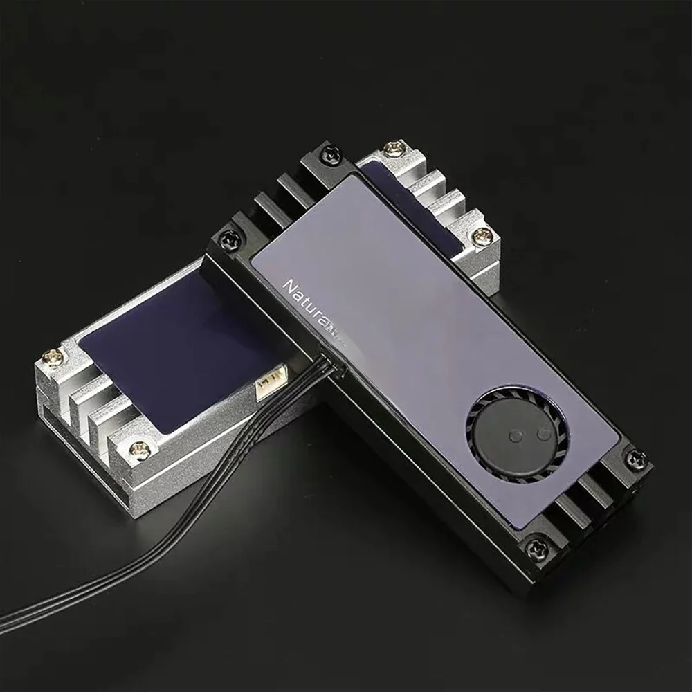 1 SZTUK do radiatora M2 SSD z cyfrowym wyświetlaczem OLED.2 2280 22110 do radiatora dysku twardego NVME — zdjęcie produktu 7