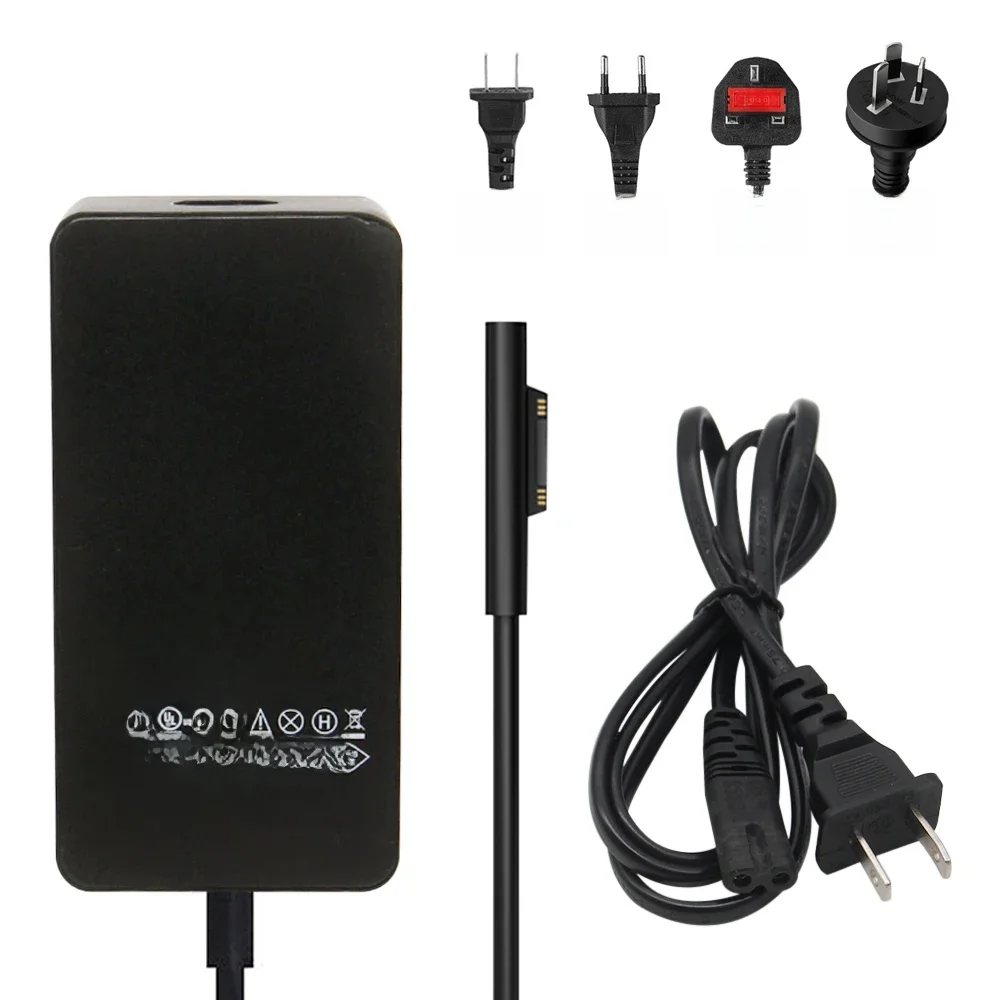 1 st 15 V 4A 65 W Oplader Voor Microsoft surface book pro3 pro4 pro 5 pro 6 pro7 power adapter Usb-poort 5 V 1A lader snel laden - afbeelding 2