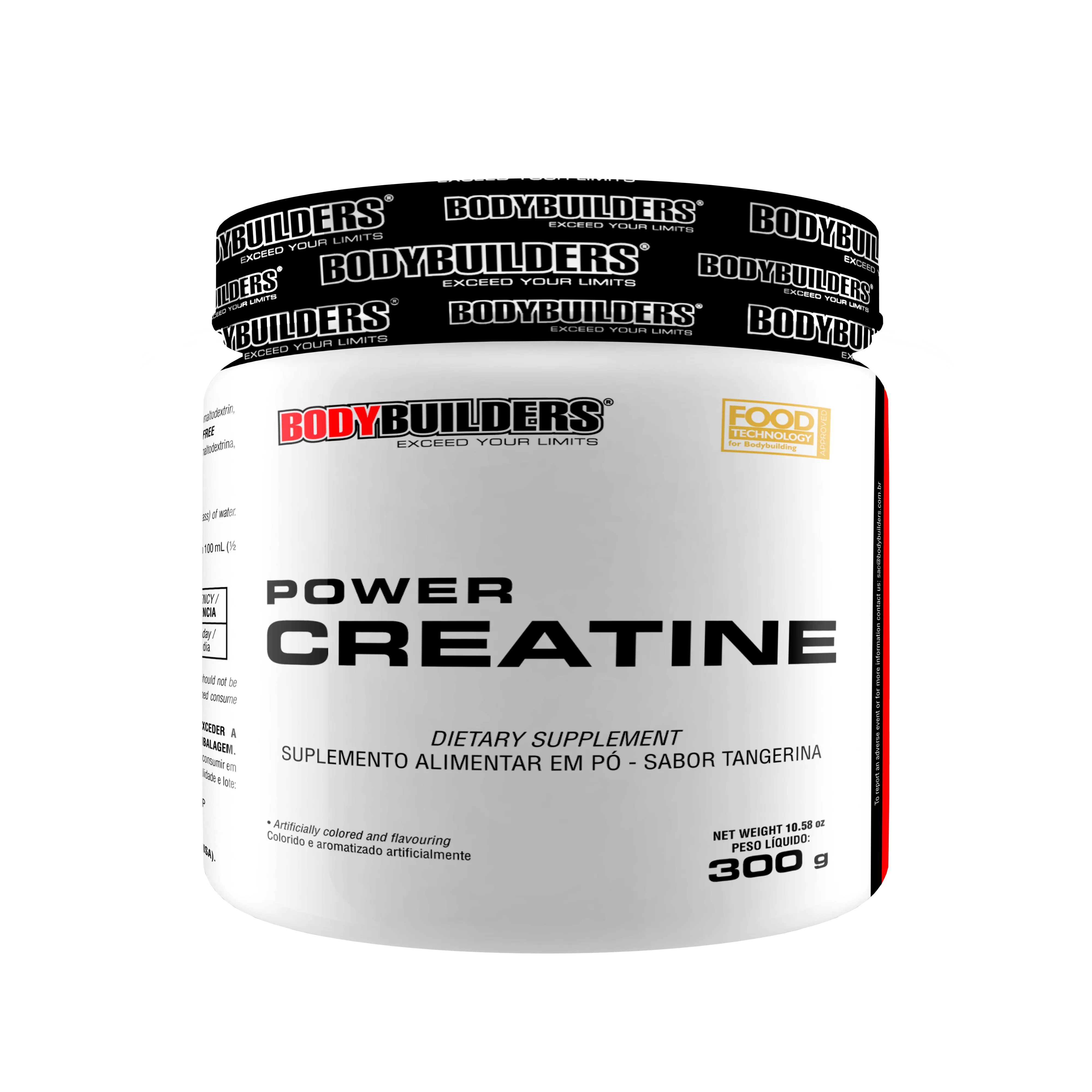 Creatina Power-300g para culturismo, Suplemento para ganho de energía y recuperación muscular