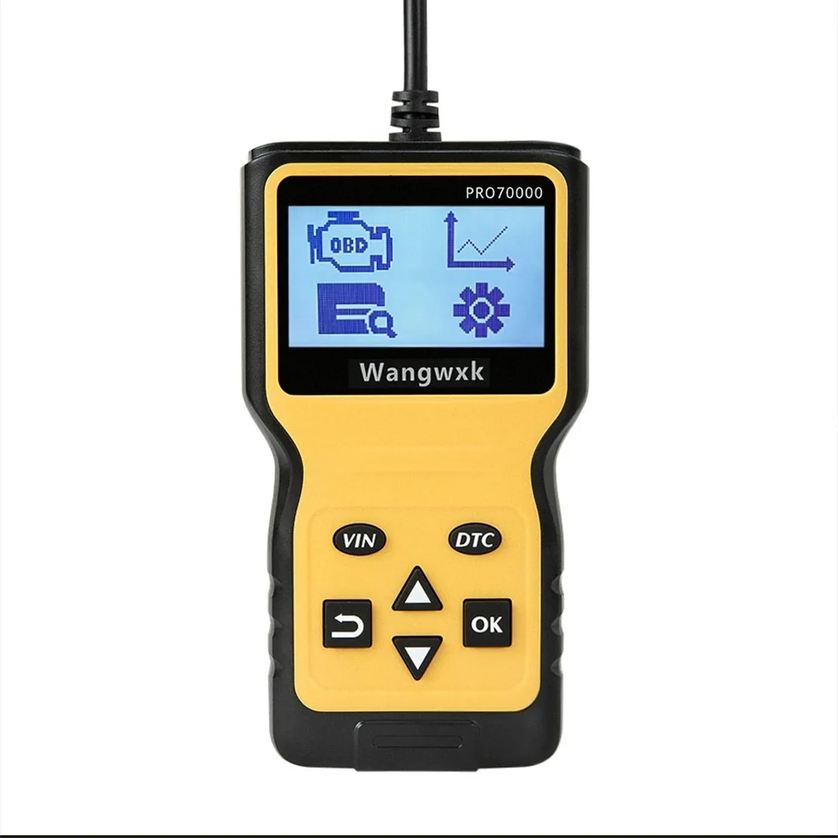 Obd2 الماسح الضوئي سيارة السيارات أداة تشخيص الماسح الضوئي العالمي محرك السيارة خطأ رمز القارئ التشخيص أداة مسح ضوئي لجميع سيارات بروتوكول #6