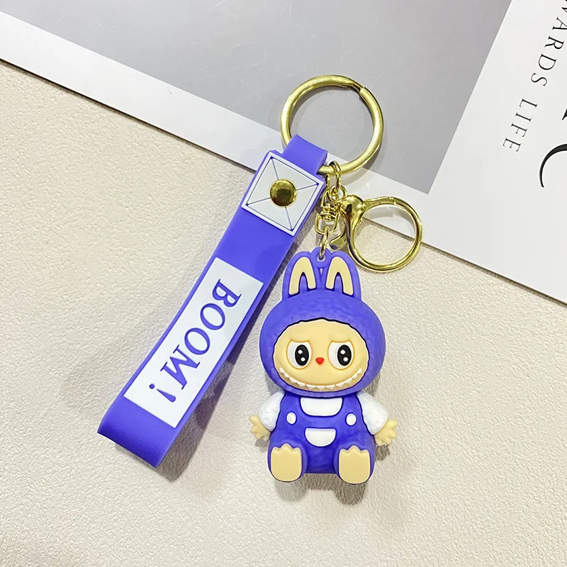 Labubu Mobile Phone Pendant Keychain 1-Pcs