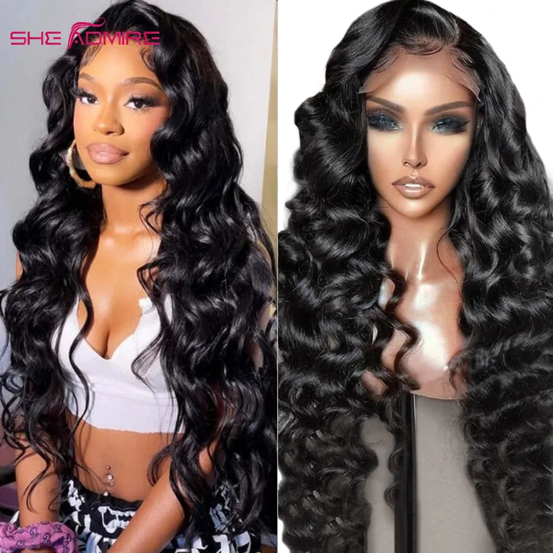 

30 40 Inch 13x4 Loose Wave Lace Front Wig 13x6 HD Lace Frontal Wigs For Women Human Hair 5x5 Lace Closure Wig 4x4 6x6 Preplucked