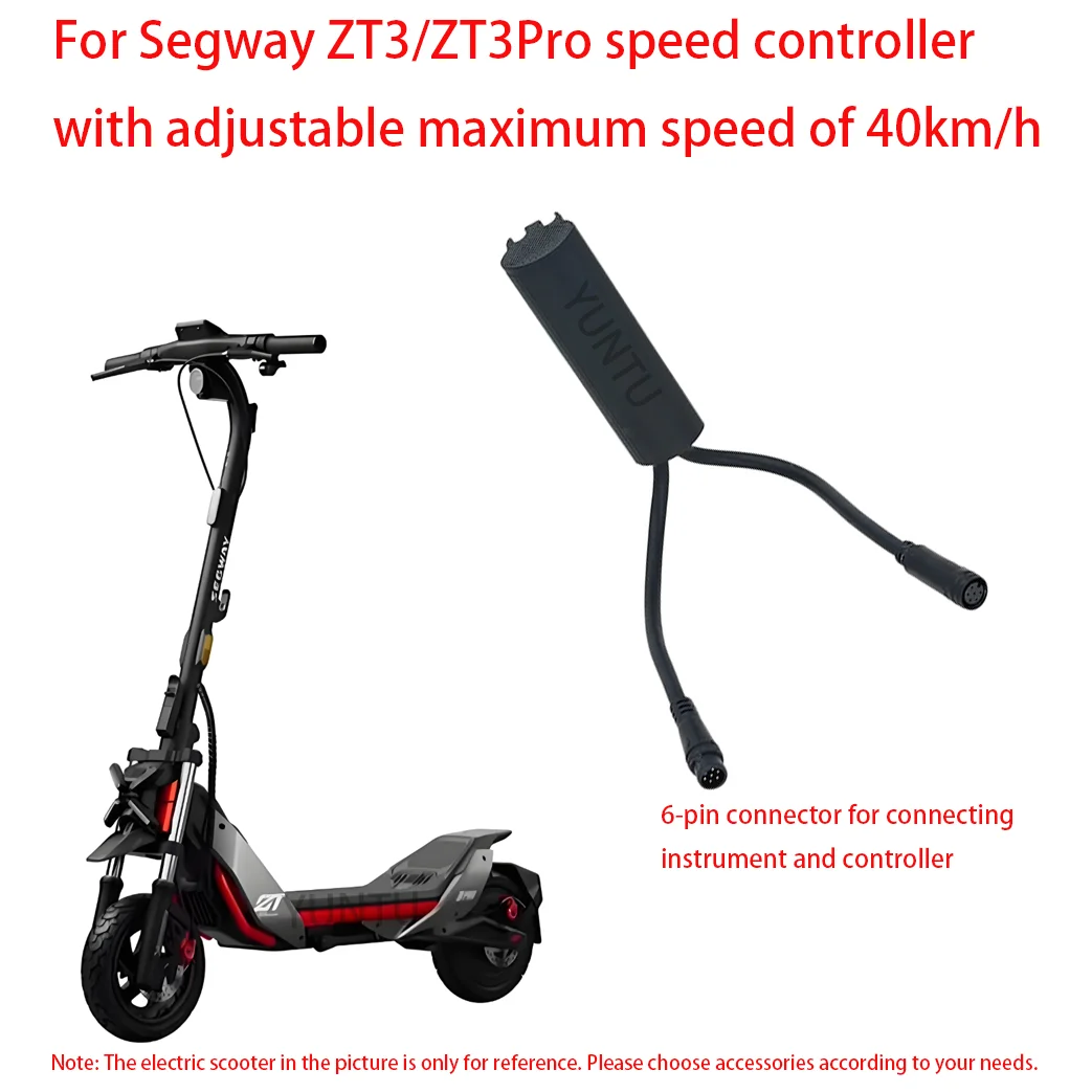Für Segway ZT3/ZT3Pro Elektroroller Geschwindigkeitsregler mit Einstellbarer Höchstgeschwindigkeit von 40km/h Verlustfreie Anbindung – Detail 3