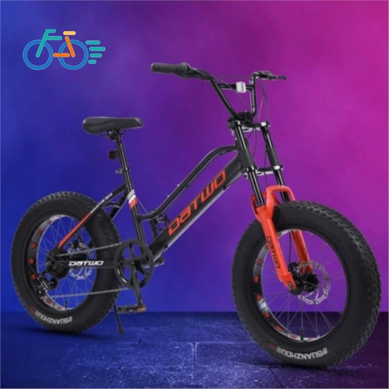AliExpress smvp FJ High Carbon Steel Mountain Bike Variable Speed Off-road Beach Snow Bike 20 Inch Wide Tire Bike For Male And Female Students