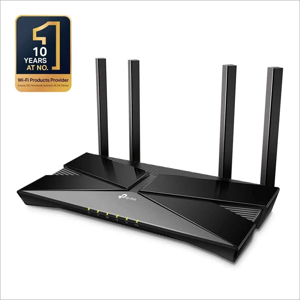 Tp Link Boogschutter Ax20 Ax1800 Dual-Band Wi-Fi 6 Router Next-Gen 1.8 Gbps Snelheden Usb Eenvoudig Delen