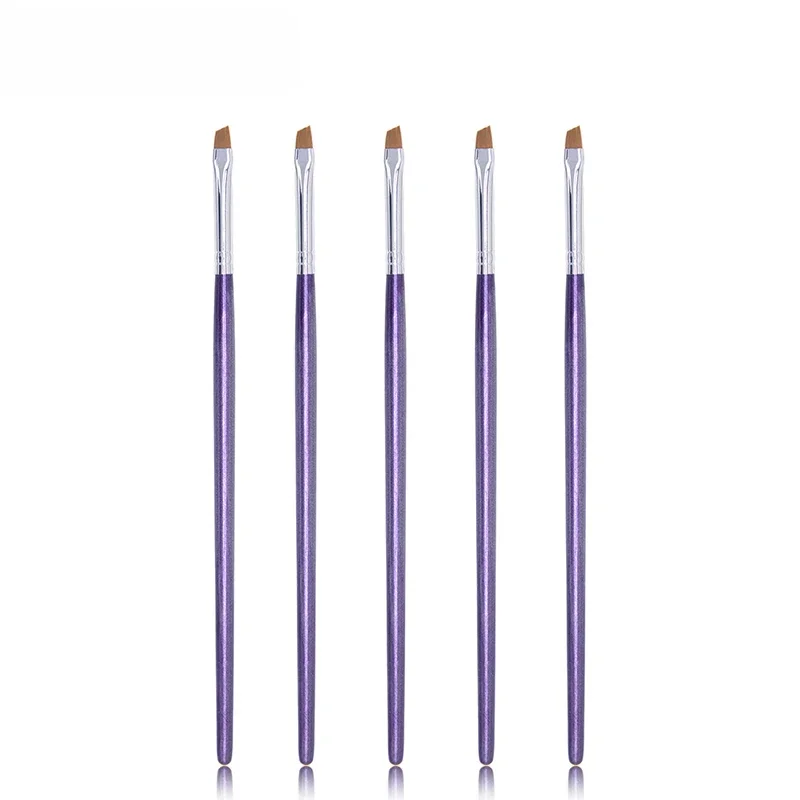 2/5/10PCS Upgrade Blade Eyeliner Brush Ultra Thin Flat Fine Eye Liner Makeup Brushes Flat Eyeliner Brush Eyebrow Make Up Tool — zdjęcie 2