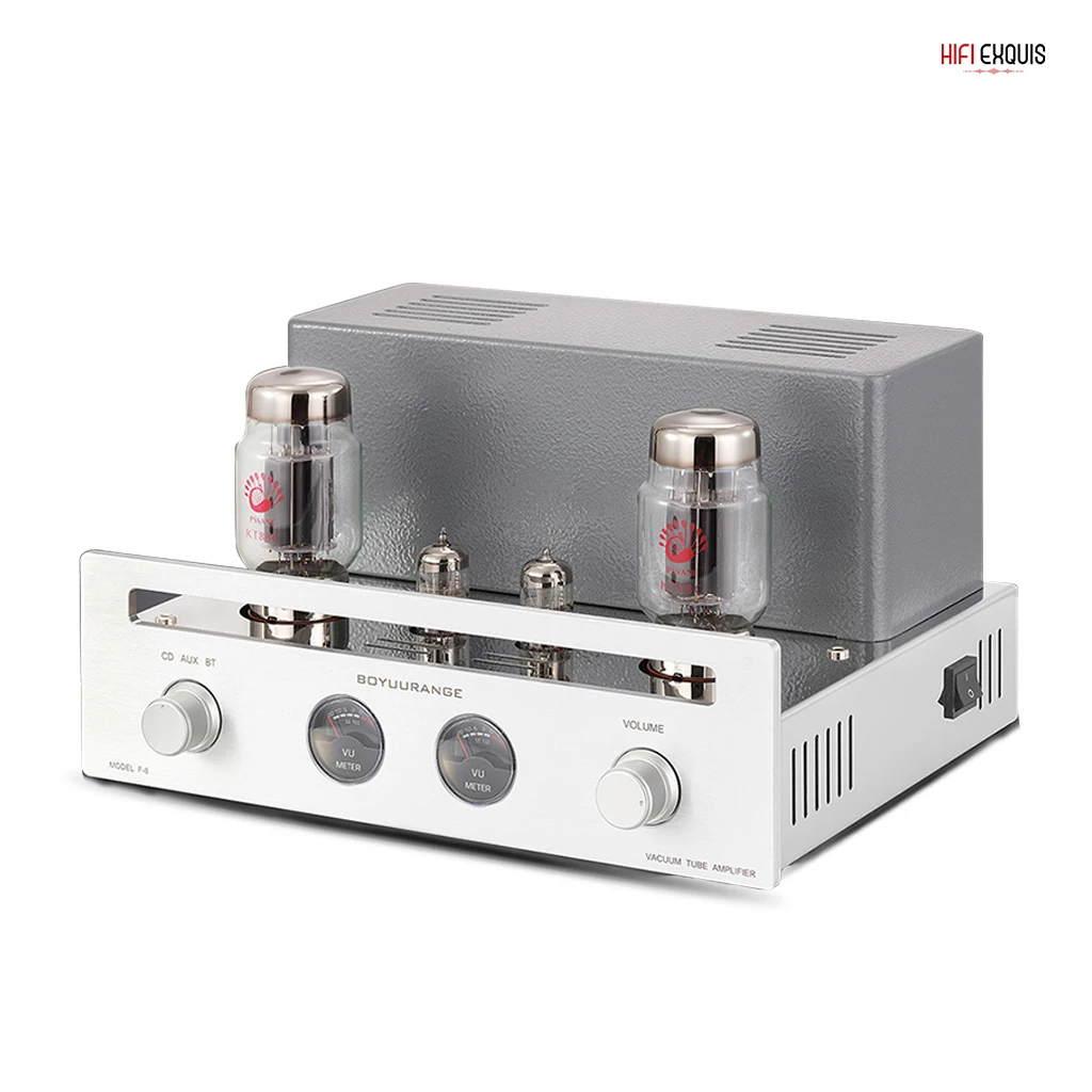 

Boyuu F-8 KT88 Tube Amplifier HIFI EXQUIS BoyuuRange Reisong Single-Ended 6N2 Electron Lamp Amp