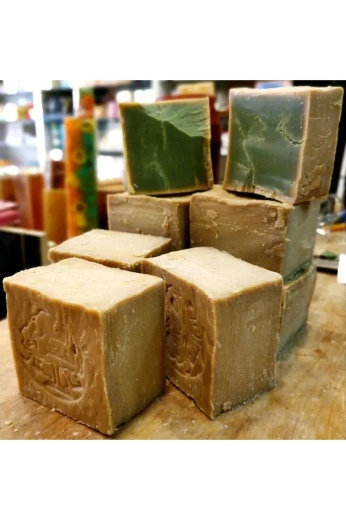 100% natural Handmade Aleppo Soap. 1/2 Pcs. Packs All Skin For Olive Laurel Oil Moisturizing AntiAcne Antiseptic