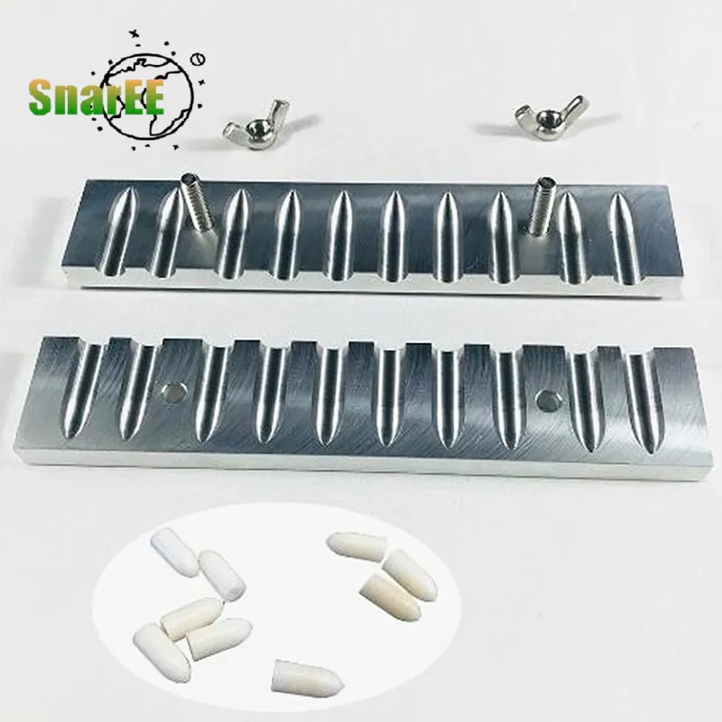 1.5g 2.0g 3.0g 10 Holes Suppository Mold Hand Made Suppository Mold Hand-made Herbal Suppository Mould Teaching Experiment Mould