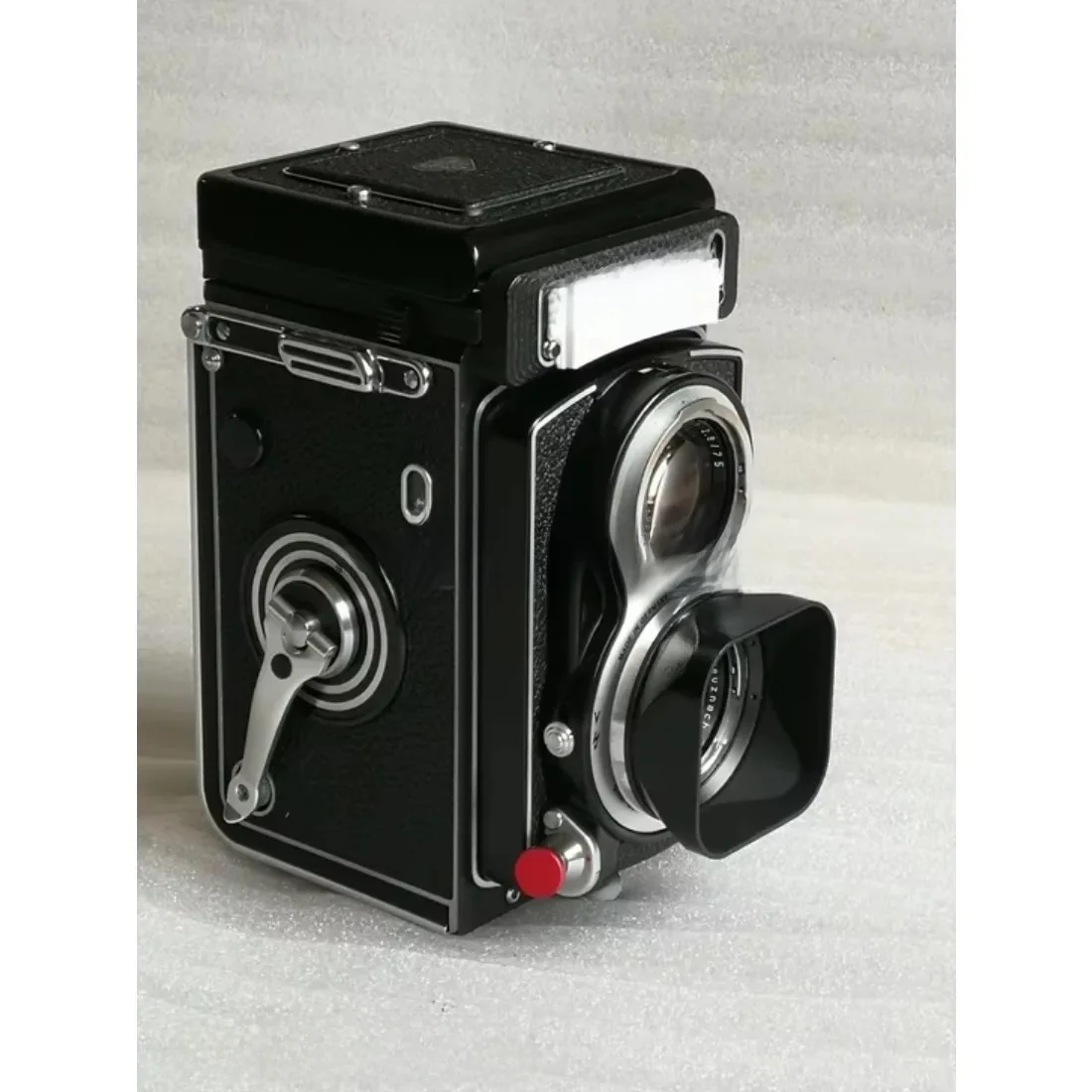 1 sztuk osłona obiektywu kamery aluminium dla Rollei Bay1 typ I kaptur Yashica podwójny kaptur wsteczny Rollei 3.5T 3.5A 3.5B MX-EV Rolleicord — zdjęcie 2