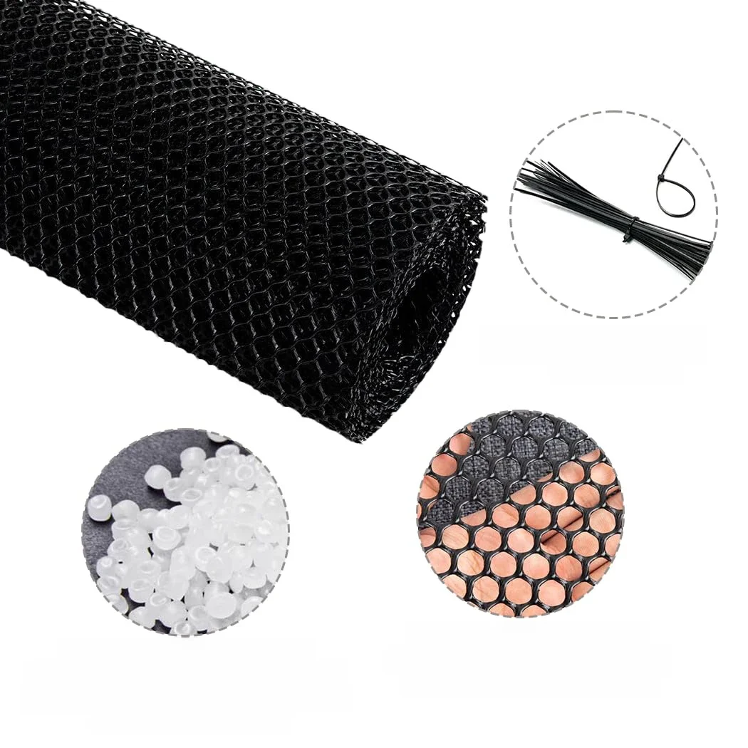 Plastikowe siatki ochronne do użytku domowego, ogrody hodowli drobiu, balkony rodzinne, plastikowe siatki ochronne, siatki zabezpieczające przed upadkiem — zdjęcie 2