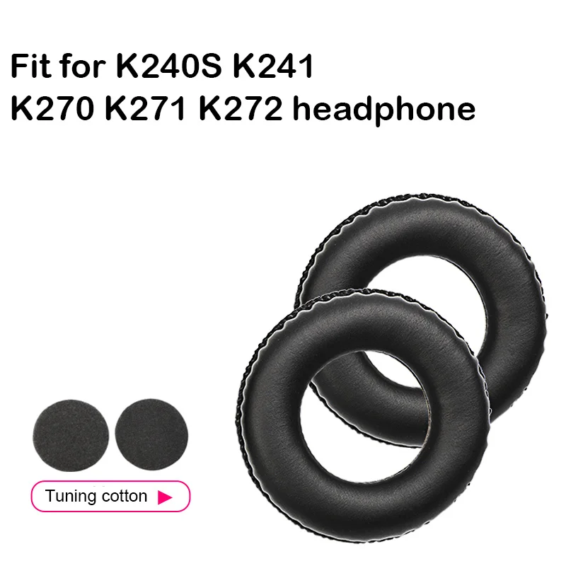 Cuscinetti per le orecchie cuscino di ricambio per AKG K240 MKII K241 K270 K271 MKII K272 HSD171 HSD271 hsc271cuffie cuffie auricolari