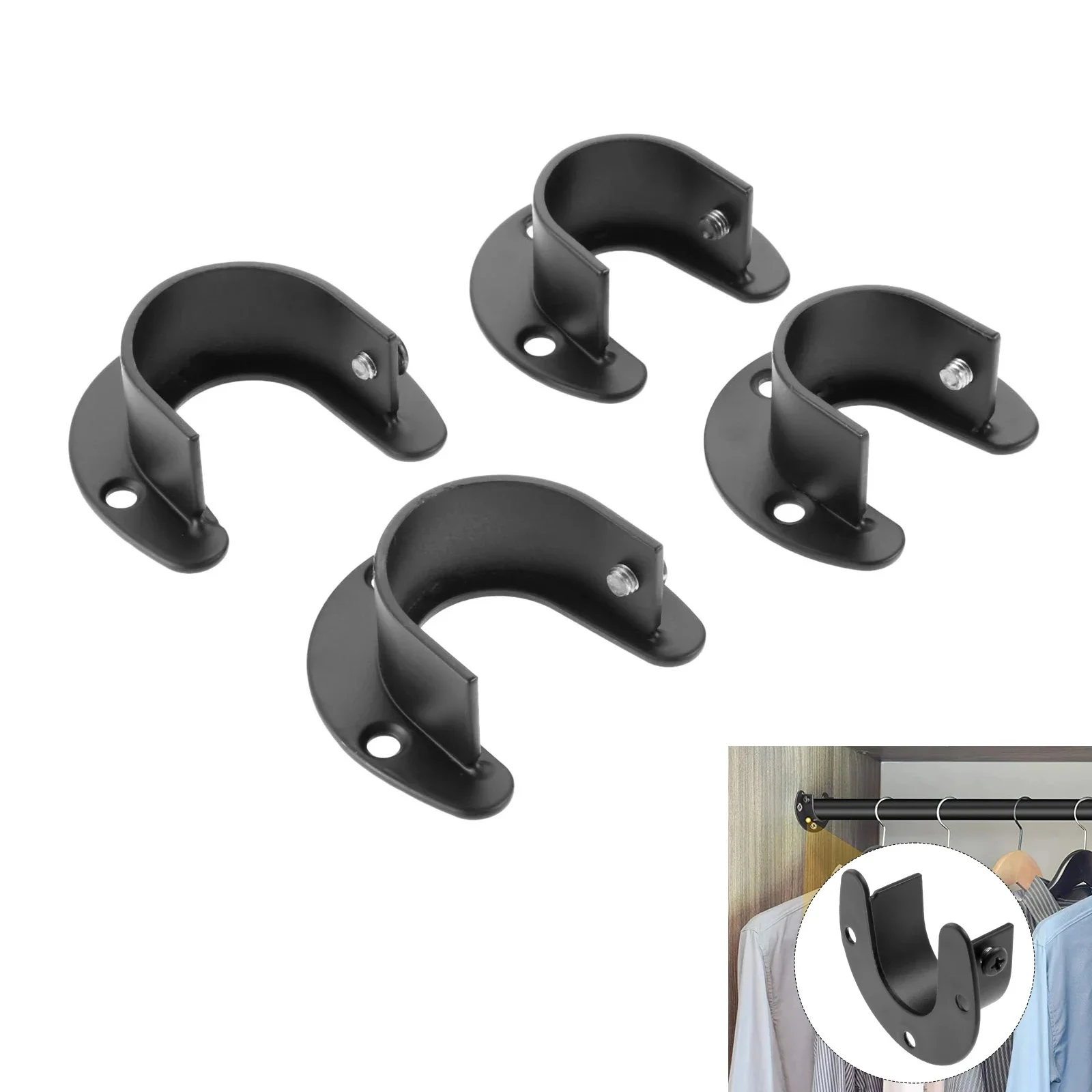 DRELD – embout de tige robuste en acier inoxydable, 2 pièces, pour Tube de 25/30mm de diamètre