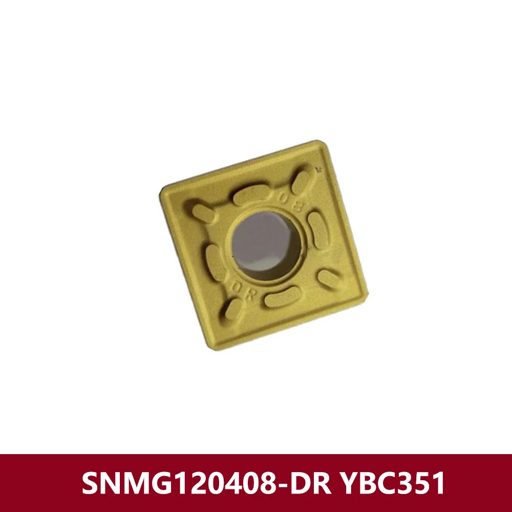 Original SNMG120412 SNMG 120412 DR Carbide Inserts SNMG120412-DR YBC351 CNC Lathe Cutting SNMG1204 SNMG433-DR Machine Balde Tool