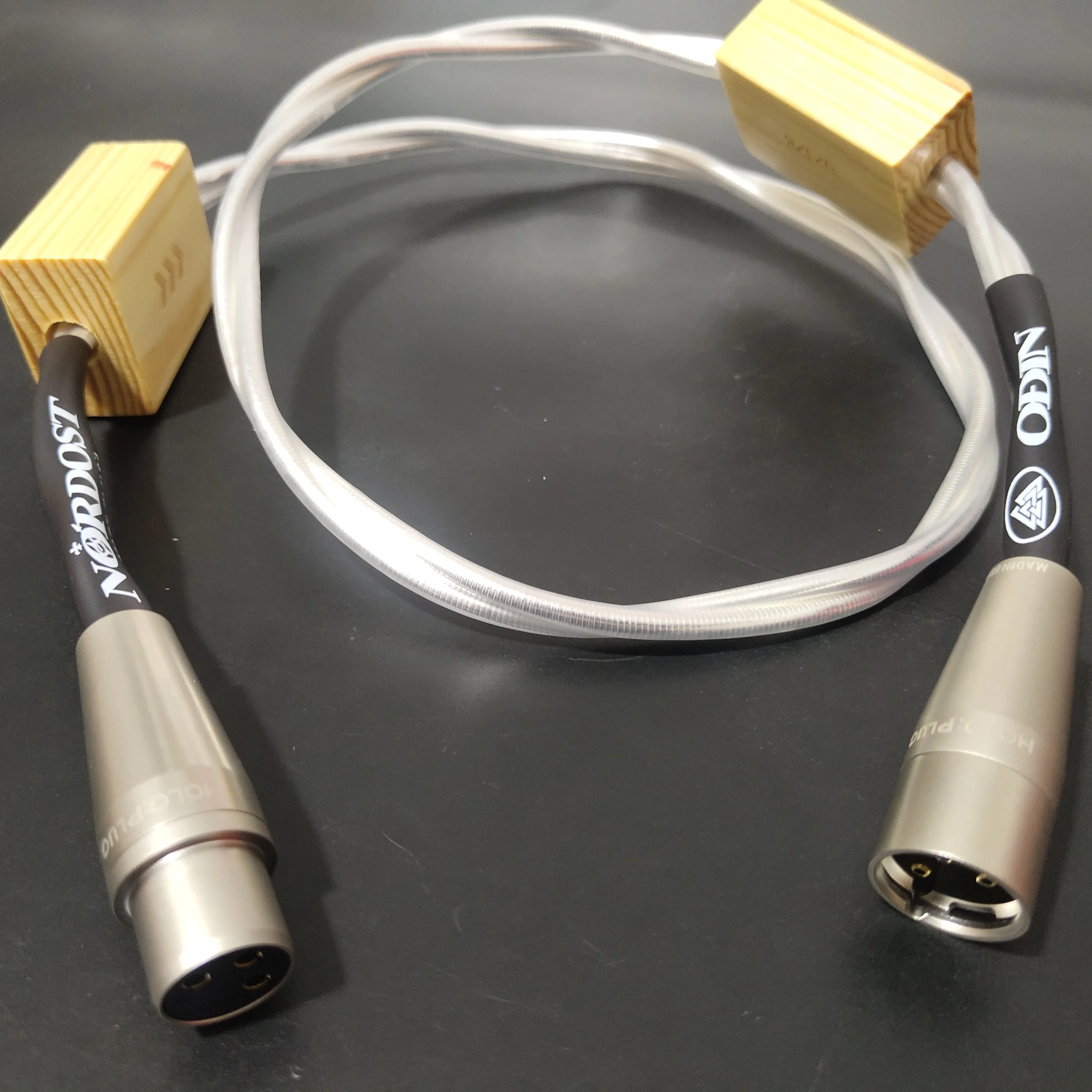 Original Nordost Odin2 Flagship Silver 110Ω XLR plug HiFi balance Coaxial Digital line AES/EBU interconnect cable made in USA