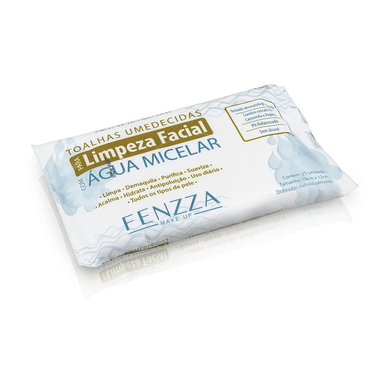 25un Micellar Water Cleansed Facial Cleansing Wipes-Fenzza