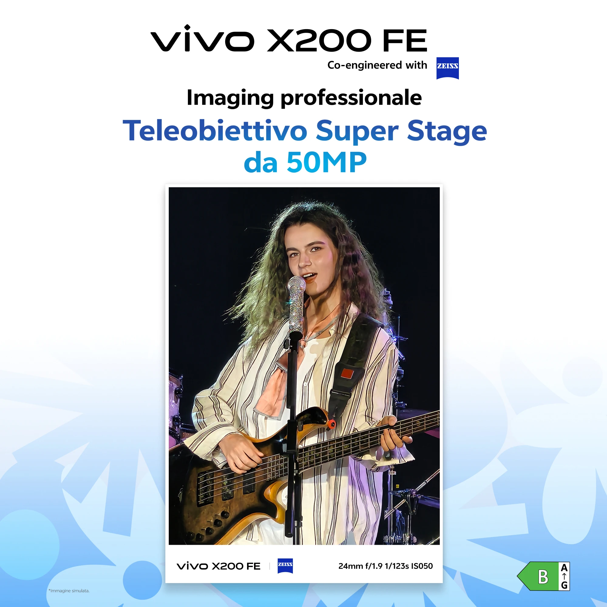 Vivo X200FE 5G, Teléfono con Cámara ZEISS, Lente Teleobjetivo de 50MP, Pantalla Master Color de 6.31 «, 12 + 12GB de RAM, 512GB de ROM, Dimensity 9300+, IP68 + IP69, Batería de 6500mAh, Carga Rápida de 90W, NFC 8