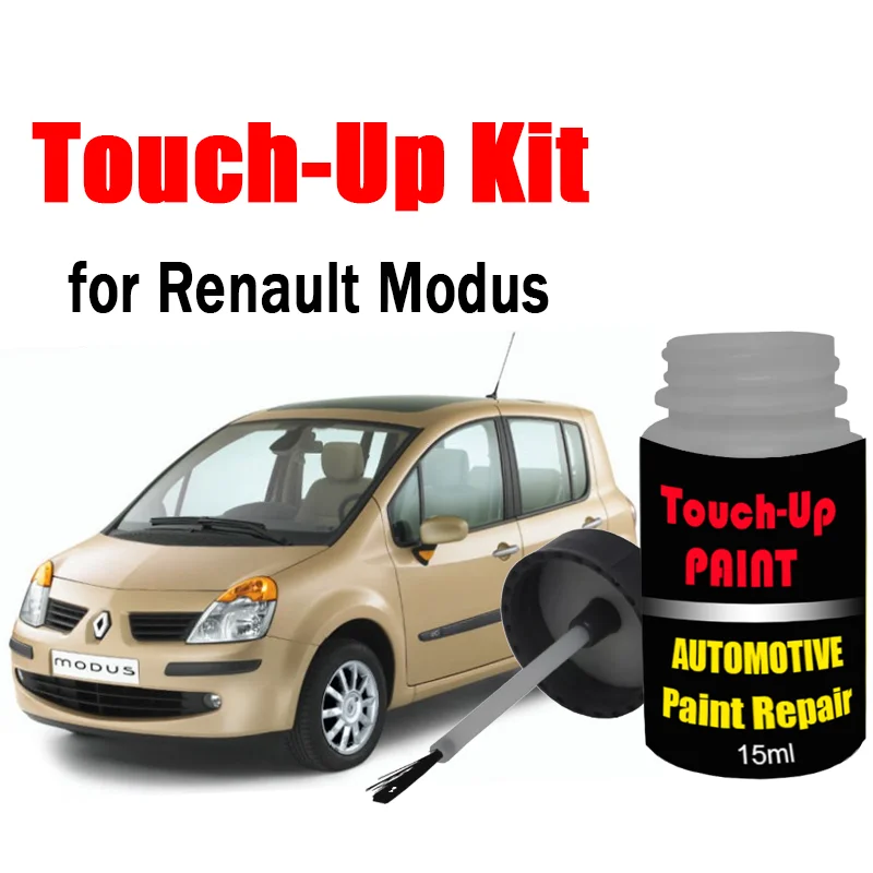

Car Touch-Up Paint Kit (with brush) for Renault Modus Paint Scratch Remover Car Paint Care Accessories