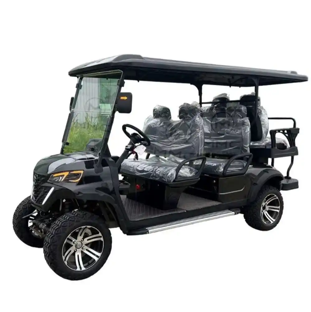 Best Off-road Golf Carts - 2,4,6 Seater Electric 4 Places Electric Cart with Adjustable Speed