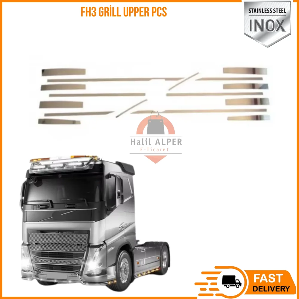 For Fh3 Grill Upper Pcs Chrome Affordable truck parts High quality fast shipping satisfaction