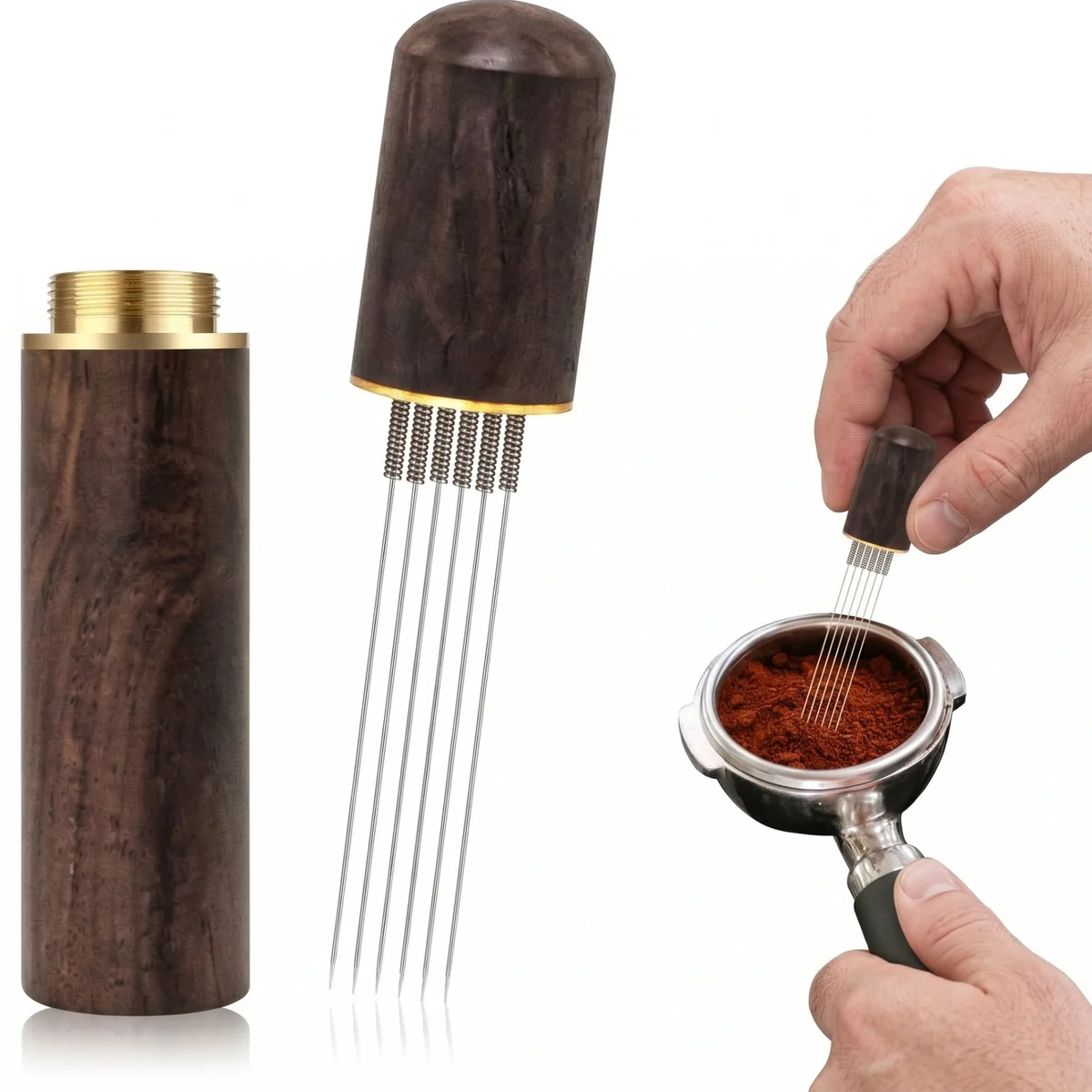 Leeseph Coffee Stirrer Distributor Needle Coffee Powder Tamper WDT Tool Stainless Steel Coffee Stirring Barista Accessories