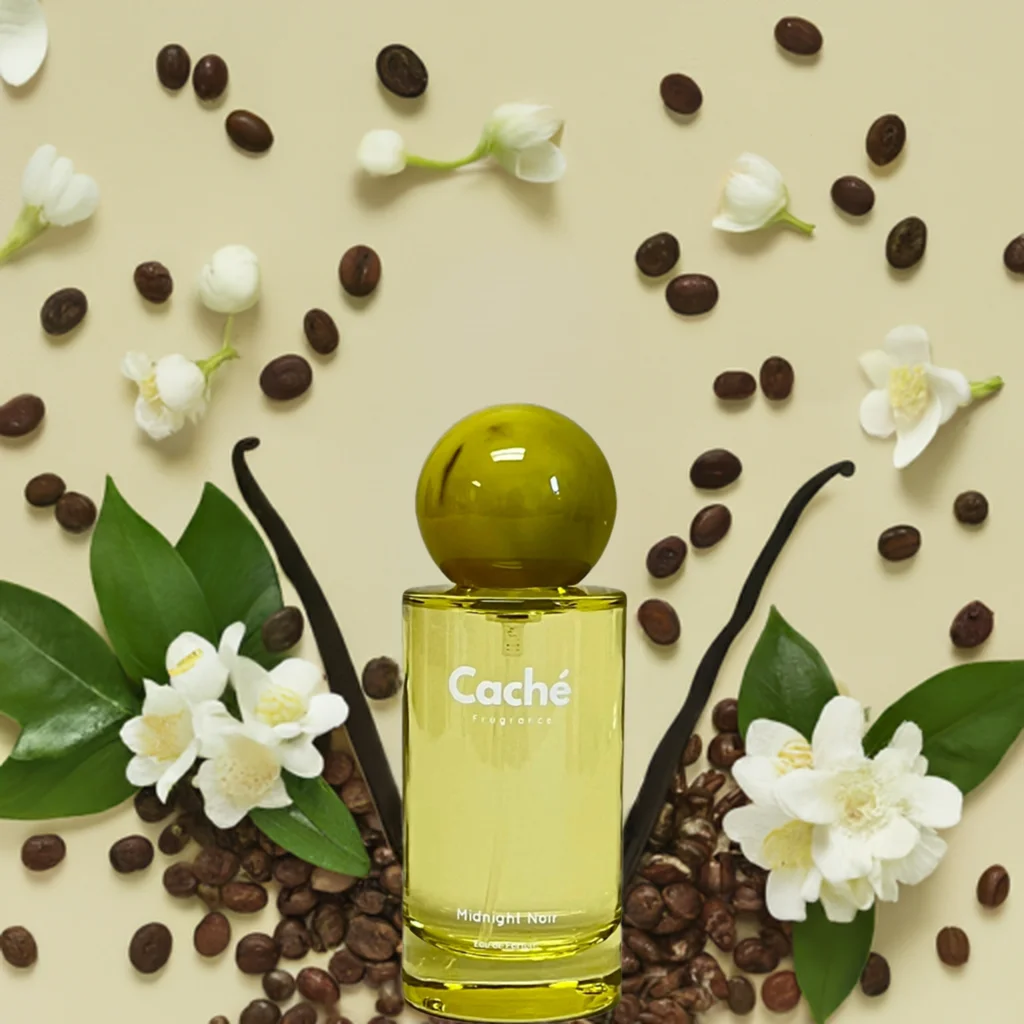 Cache Fragrance Midnight Noir - Perfume for Women & Men Eau de Parfum - Impression of Bl. Opium Pefume