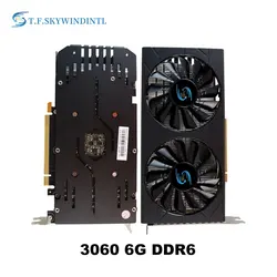 3060M NEW Graphics Cards RTX 3060 6GB NO LHR Special Edition ETH Mining 49mh/s Computer Game Graphics Card For X79 Motherboard