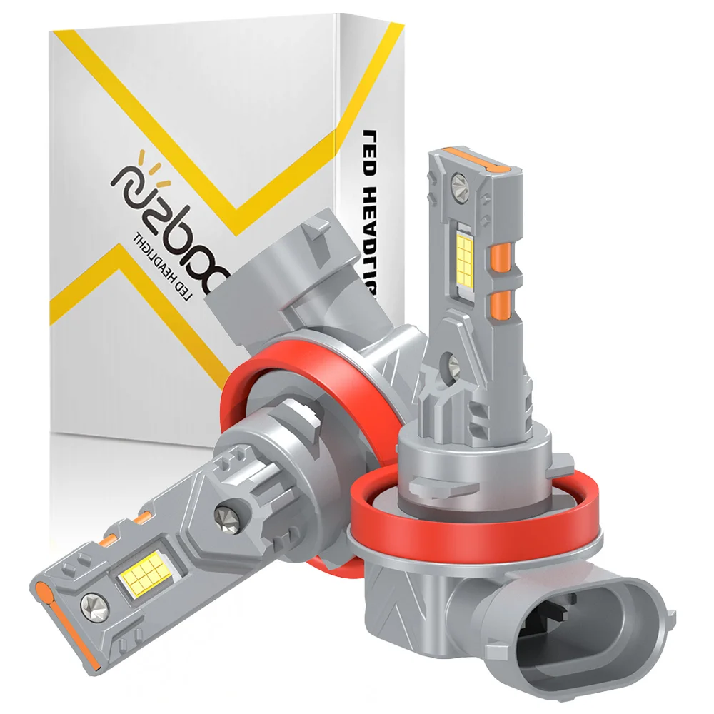 

2PCS 45000LM H7 H1 9005 HB3 CANBUS Headlight Bulbs 9006 HB4 H4 Led Lights 6500K White Automobile Fog Light 200W Head Lamp Bulbs