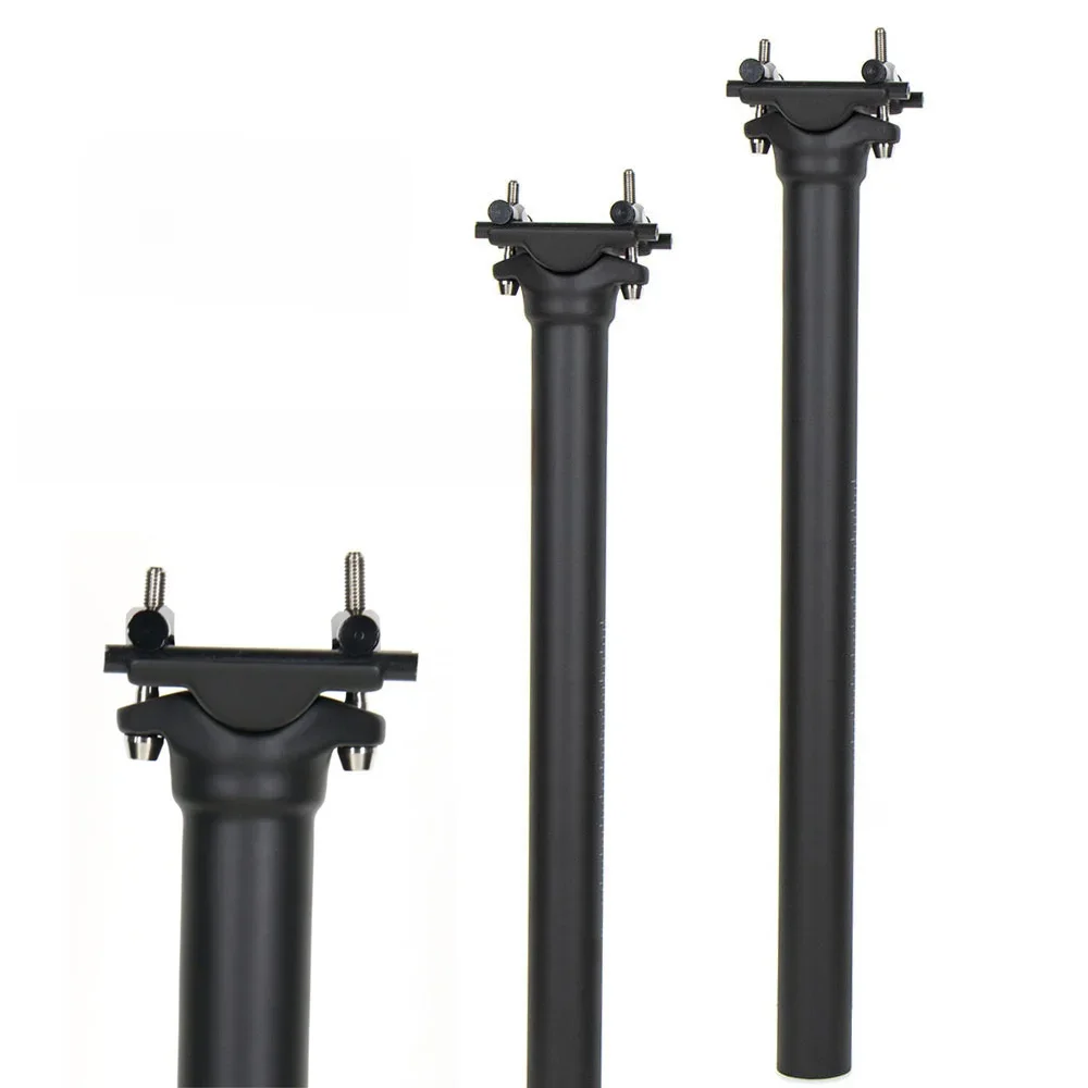 AliExpress ELITA ONE T800 Carbon Fiber Bicycle Seatpost Road/Mountain Seat Tube Bicycle Parts 27.2/31.6*300/350/400mm Titanium Screws 125g