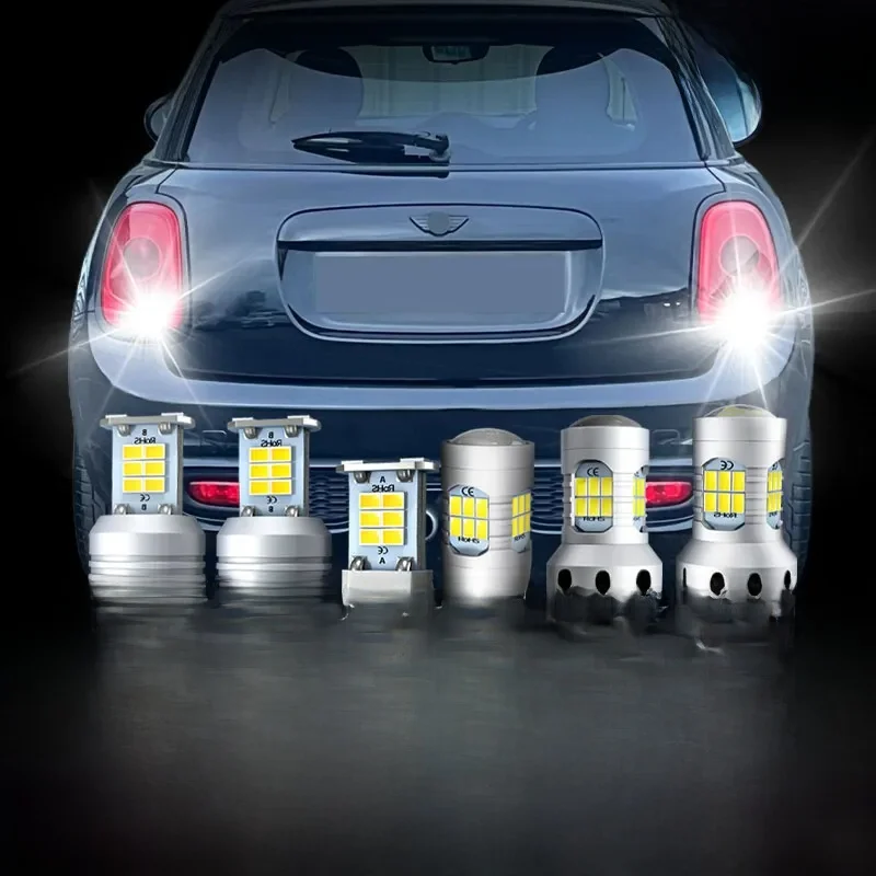2 ampoules LED de recul pour voiture, sans erreur Canbus, pour Mini Hatch R50 R53 R56 F55 F56 Cooper S/D JCW One First/D