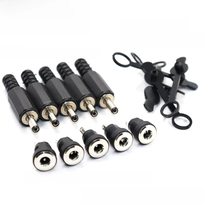 10 pièces DC005 3.5x1.3mm DC alimentation capuchon étanche ouverture 8mm pour DC-022B 3.5*1.3mm Jack connecteur de prise de charge DC022B 3.5*1.35mm
